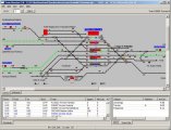 Screenshot del simulatore Train Director 3.8